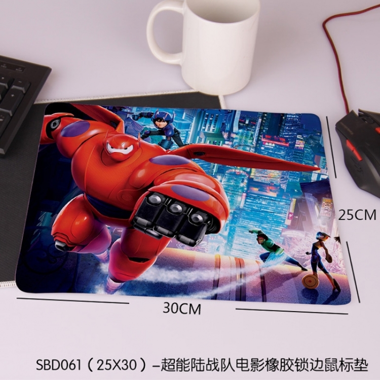 Big Hero 6 play mat 25X30CM