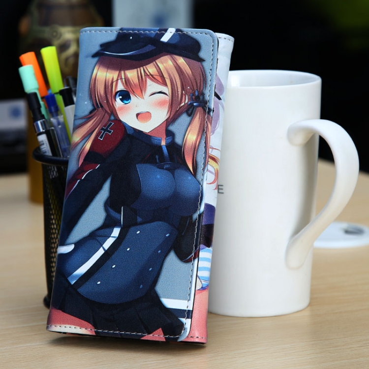 Collection Kantai PU Long Wallet