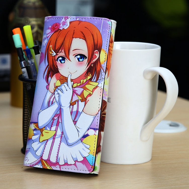 Love Live Kousaka Honoka PU Long Wallet