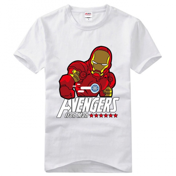 The Avengers Iron Man T-shirt White
