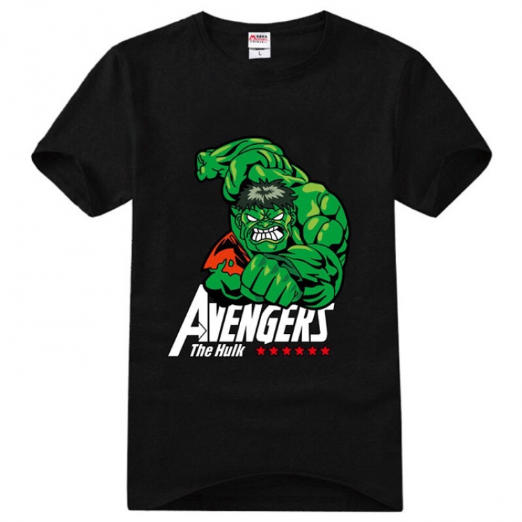 The Avengers Hulk T-shirt Black