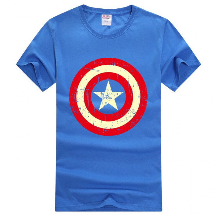 The Avengers shield sign T-shirt Blue