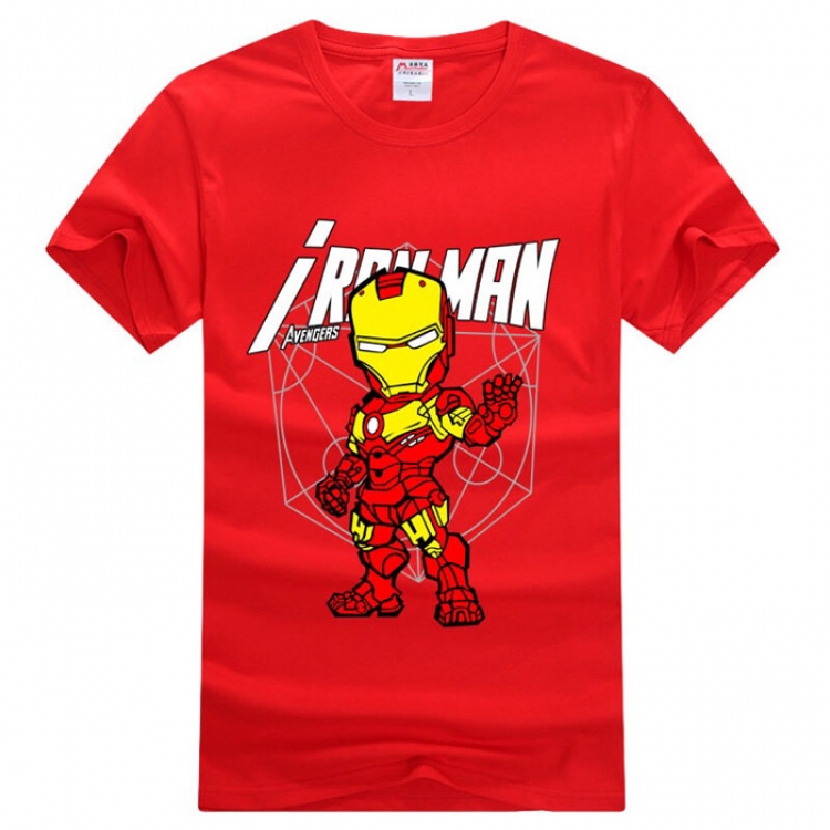 The Avengers Iron Man T-shirt Red