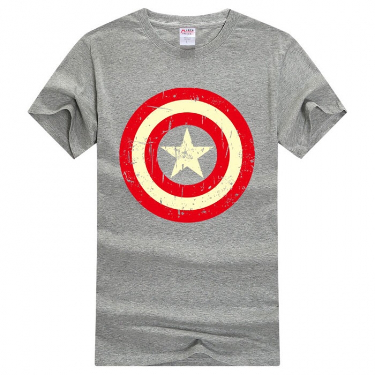 The Avengers shield sign T-shirt Gray