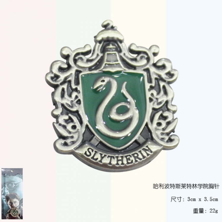 Harry Potter Slytherin Brooch