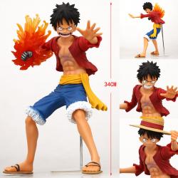 One Piece Fire Fist Luffy Figu...