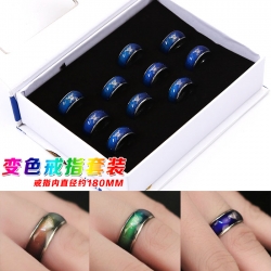 One Piece skull sign Ring 10pc...