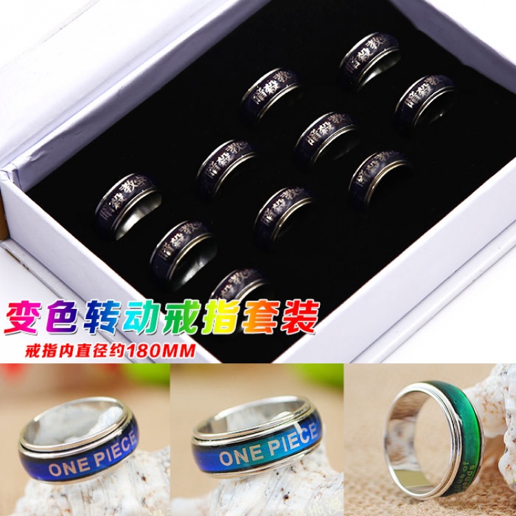 Assassination Classroom Ring price for 10pcs a set
