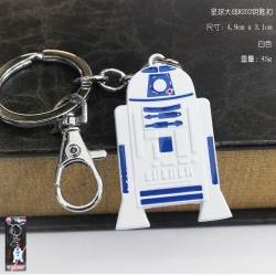 Star War R2D2 Key Chain White