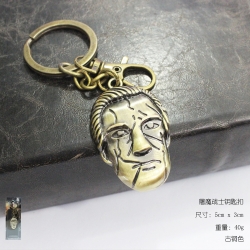 Frankenstein bronze Key Chain