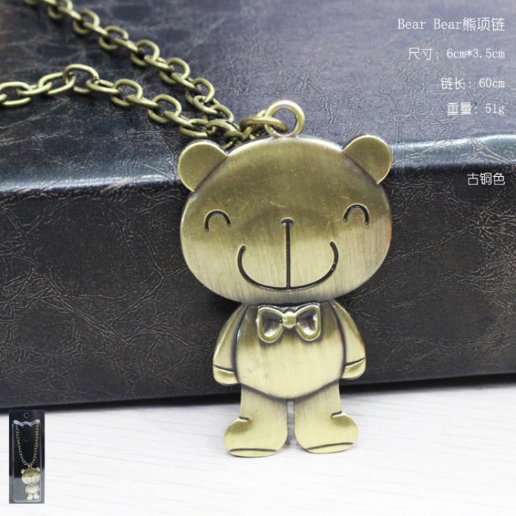 Bear Necklace