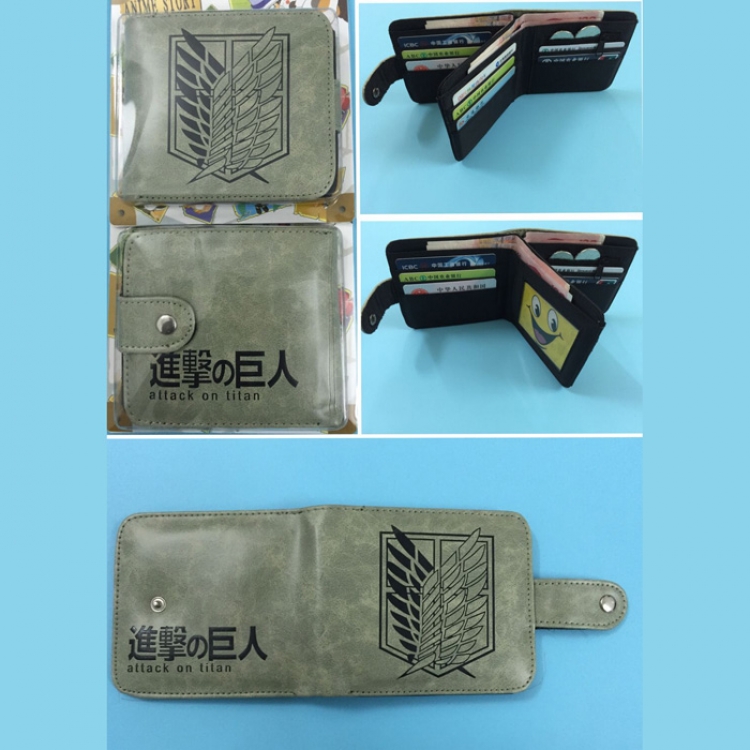 Attack on Titan  PU Wallet