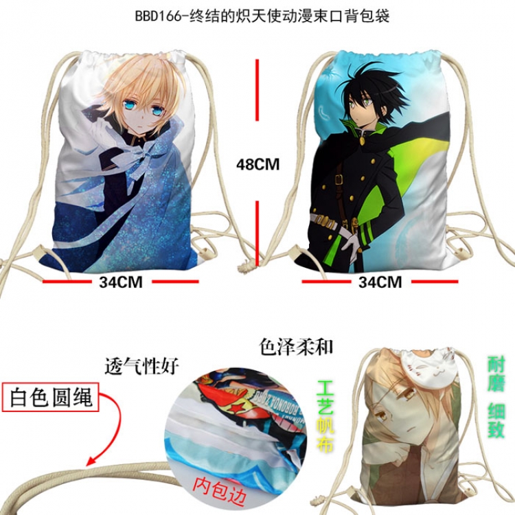 Seraph of the end Double sides cushion 45x45cm