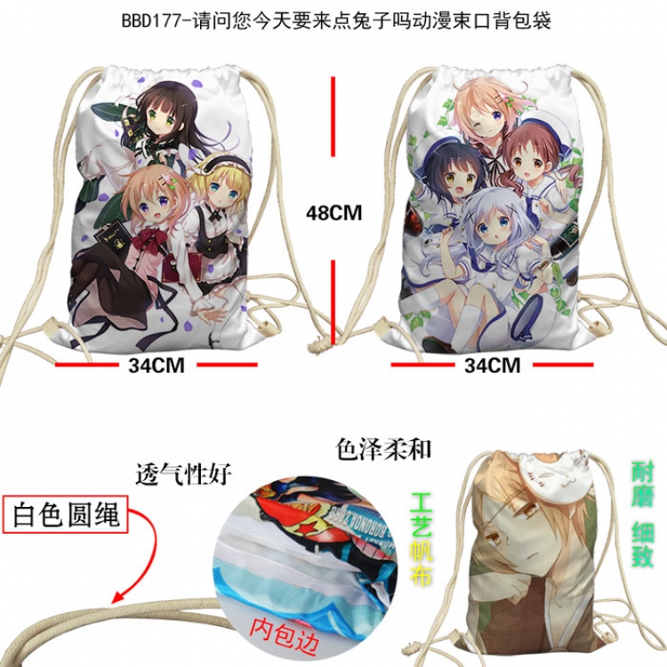 BBD177 Gochuumon wa Usagi Desu ka? Beam port Backpack