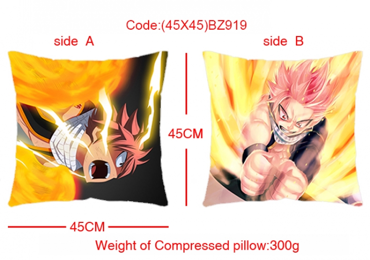 BZ919 Fairy tail Double sides cushion 45x45cm