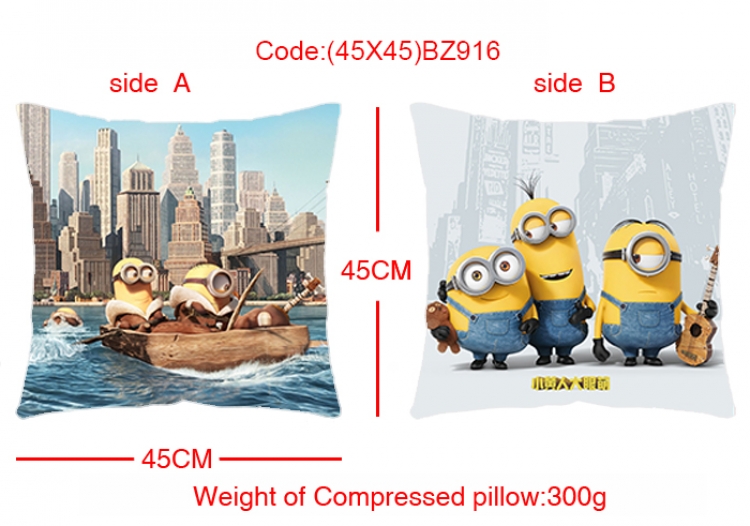 Despicable Me Double sides cushion 45x45cm