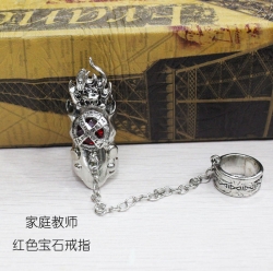 HITMAN REBORN Red Ring Set