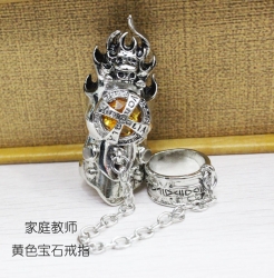 HITMAN REBORN  Yellow Ring Set