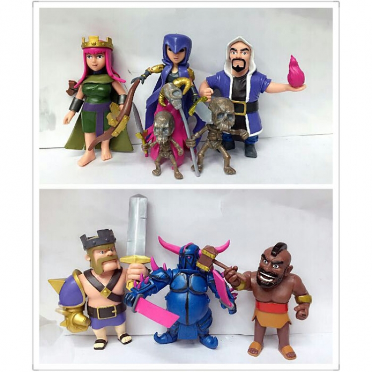 Clash of clans Figure Set opp bag packed