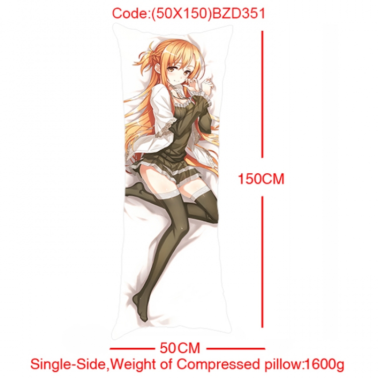 BZD351- Sword Art Online Single Side Long Cushion 50x150cm