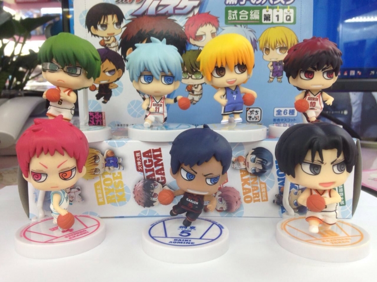 Pedestal Kuroko no Basuke Figure Set Price for 7 pcs a set