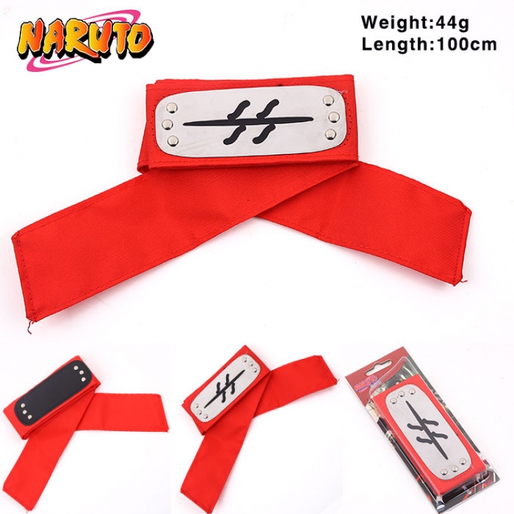 Naruto  Headbelt Red for cosplay