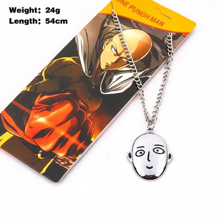 One Punch Man Saitama  Necklace