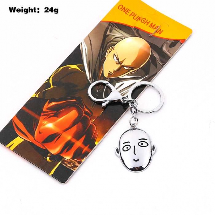 One Punch Man Saitama  Key Chain