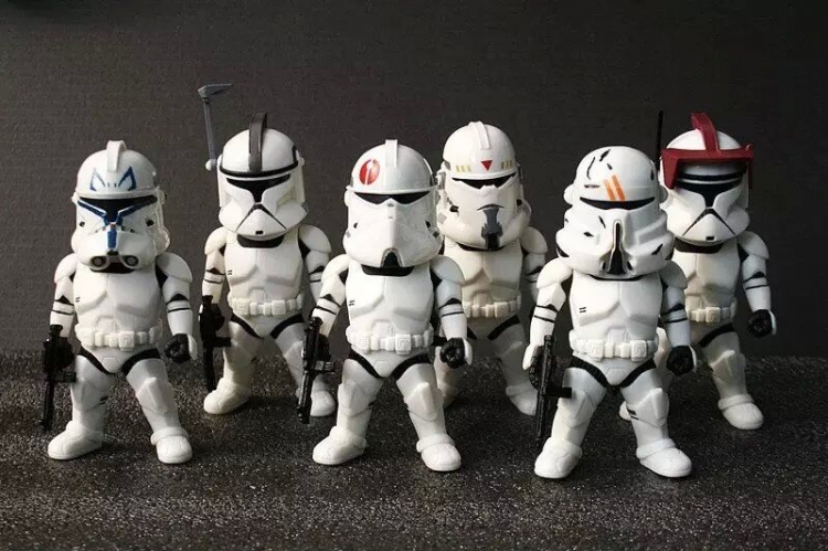 Star Wars Figure 6cm price for 6 pcs a set