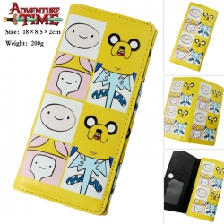 Adventure Time PU Long Wallet