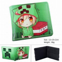 Minecraft PU Short Wallet