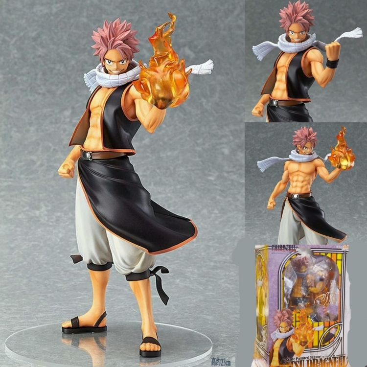 Fairy tail  Etherious   Natsu  Dragneel Figure Boxed 23cm