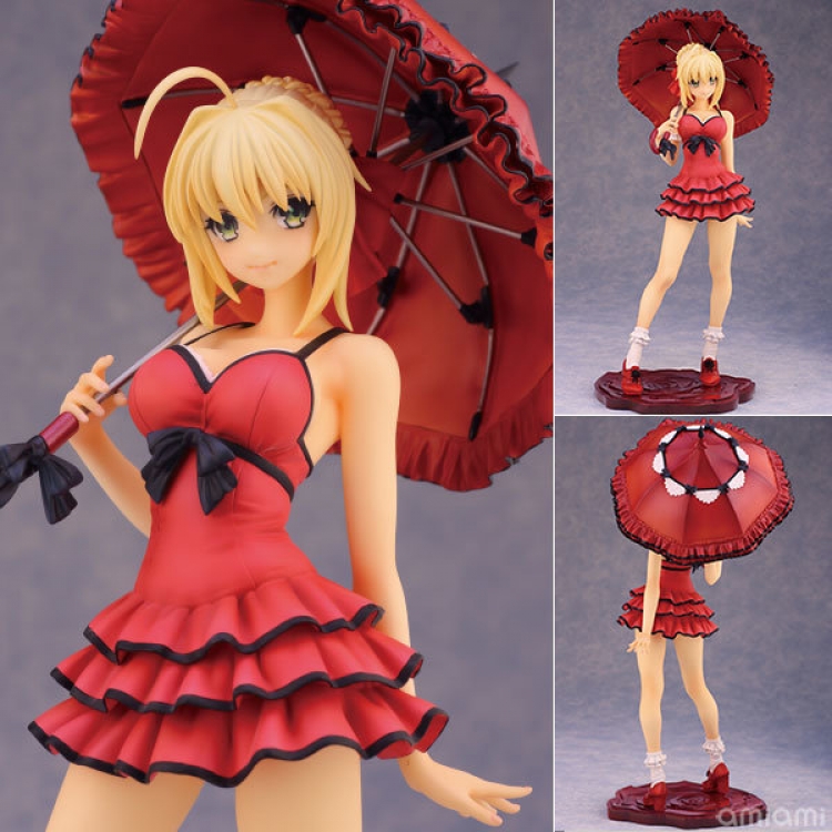 Fate stay night FateExtra  CCC Red Saber Figure