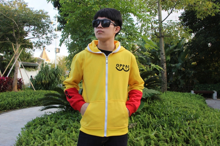 One Punch Man  thickening Hoodie M L XL XXL