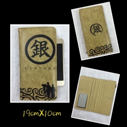 Gintama PU long Wallet