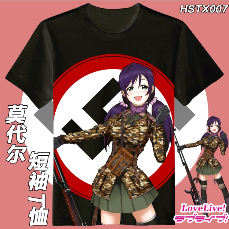 HSTX007-lovelive T-shirt modal fabric M L XL XXL Can be customized