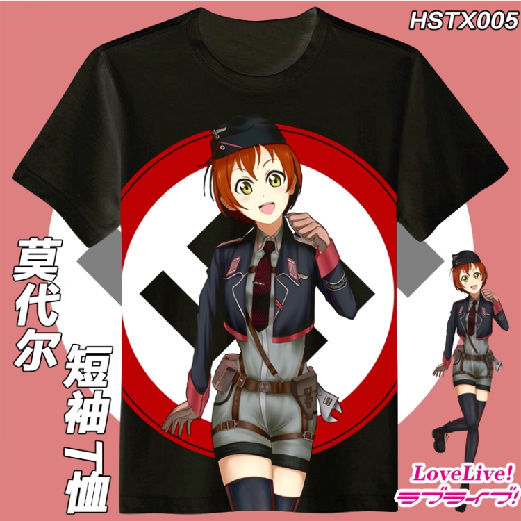 HSTX005-lovelive T-shirt modal fabric M L XL XXL Can be customized