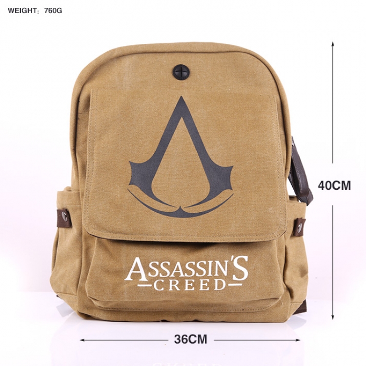 Assassin's Creed Canvas backpack