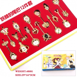 Fairy tail Keys Key Chain Set ...