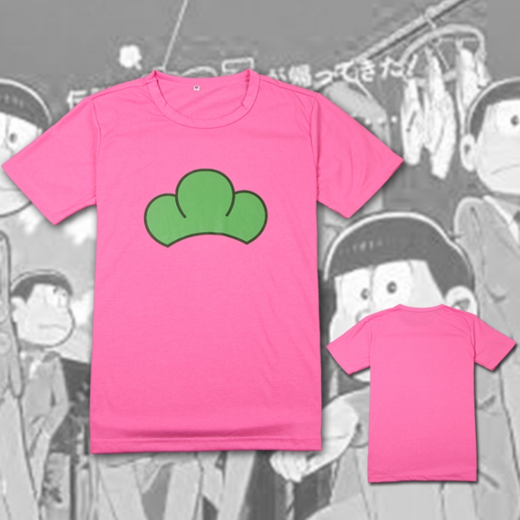 Osomatsu Kun Cotton T-shirt M L XL XXL Pink