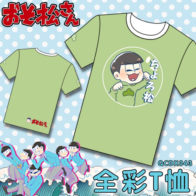 QCDX043-Osomatsu Kun Full-color T-shirt modal fabric M L XL XXL