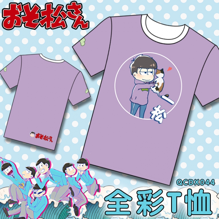 QCDX044-Osomatsu Kun Full-color T-shirt modal fabric M L XL XXL