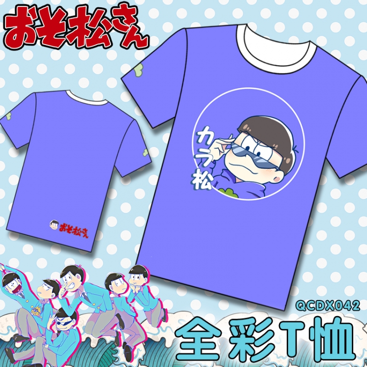QCDX042-Osomatsu Kun Full-color T-shirt modal fabric M L XL XXL