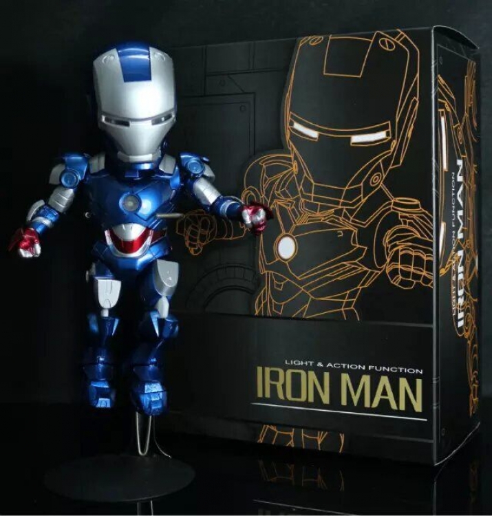 Iron Man Iron Patroit Sound control luminous Figure 15cm Boxed