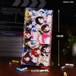 Lovelive PU Long Wallet