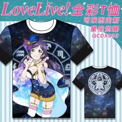 QCDX033-lovelive Full-color T-...