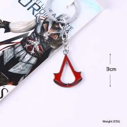 Assassin Creed Key Chain Red