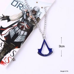 Assassin Creed Necklace Blue