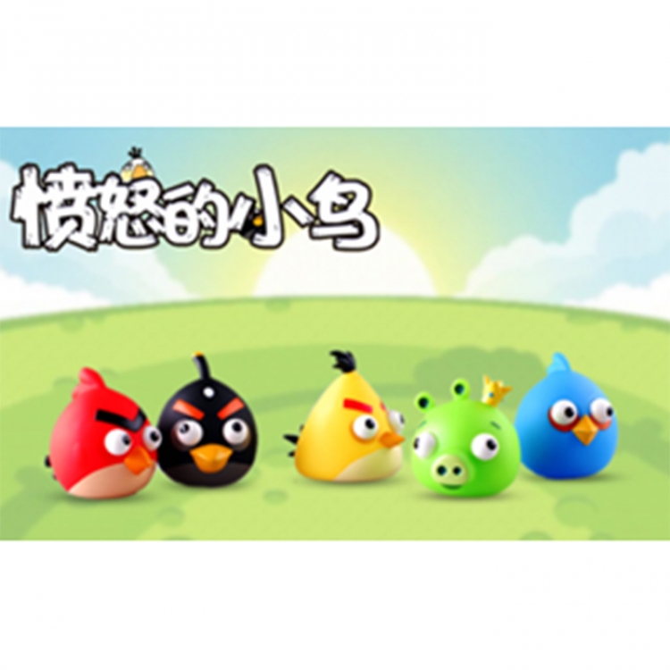Angry Birds figure 7cm price for 5 pcs
