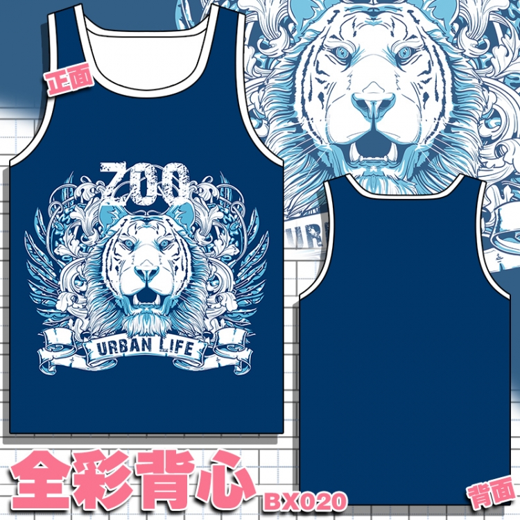Anime vest M L XL XXL Breathable fabric